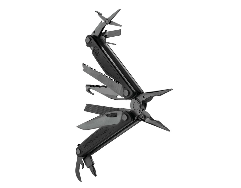Мультиінструмент Leatherman Charge PLUS Black Фото 2